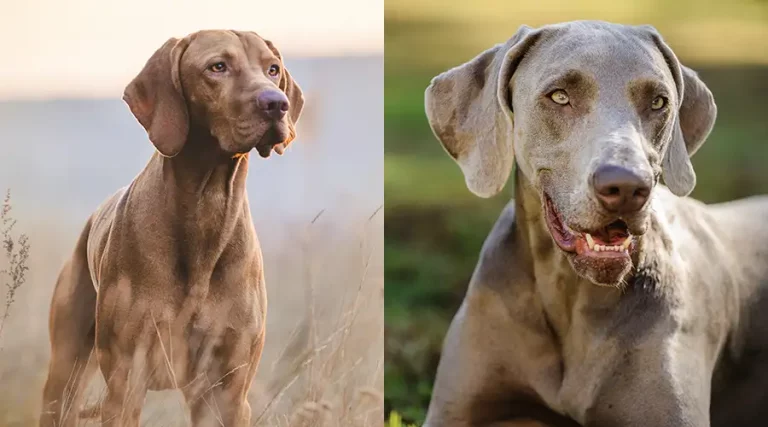 Vizsla vs Weimaraner : Which Breed is Right for You?